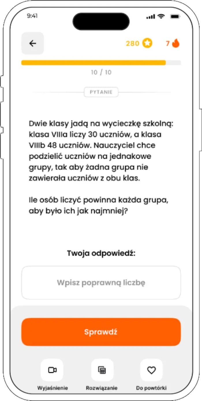 zadanie otwarte z arkusza